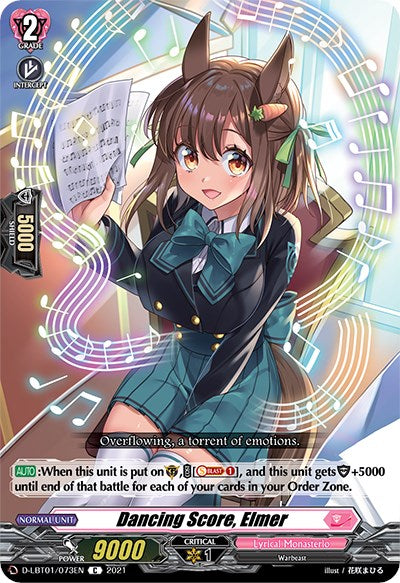Image of Dancing Score, Elmer (D-LBT01/073EN) [Lyrical Melody]