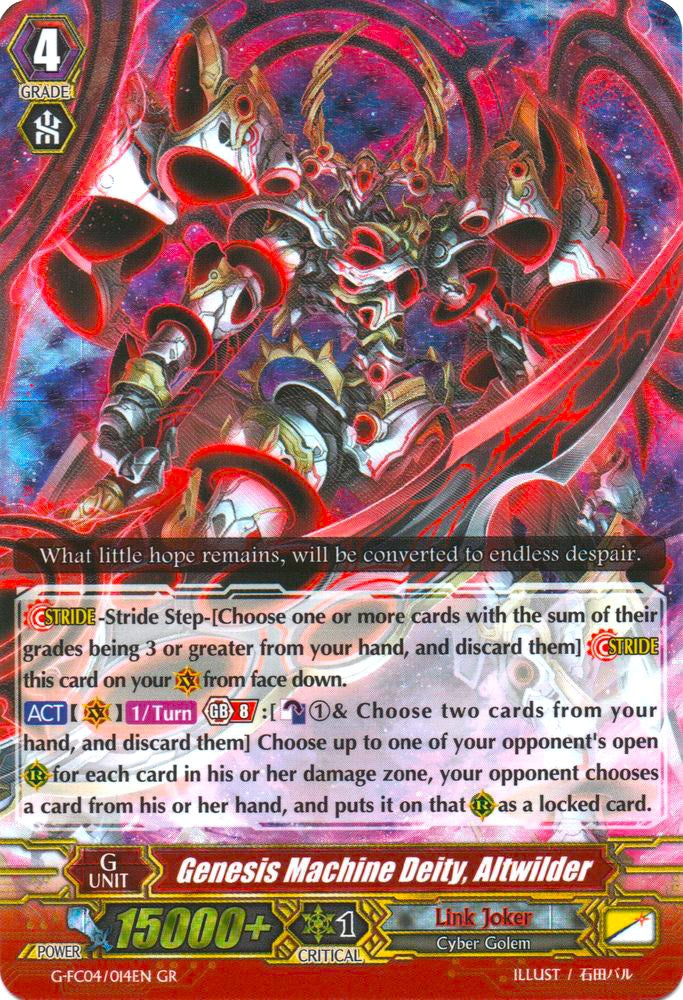 Image of Genesis Machine Deity, Altwilder (G-FC04/014EN) [Fighters Collection 2017]