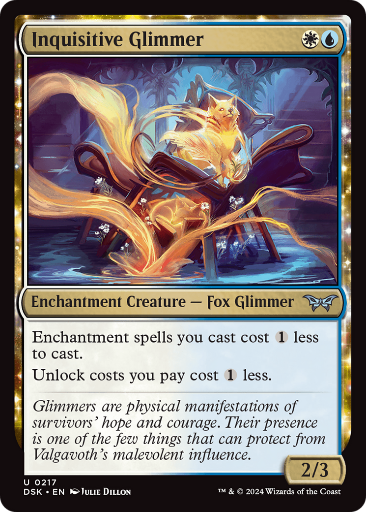 Image of Inquisitive Glimmer [Duskmourn: House of Horror]