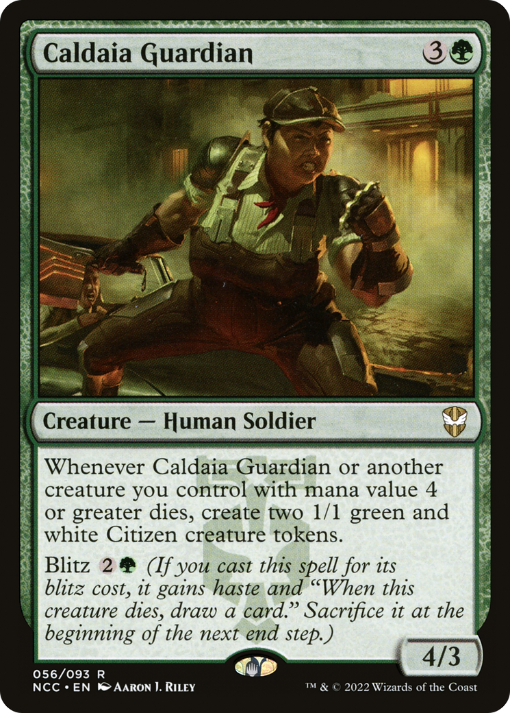 Image of Caldaia Guardian [Streets of New Capenna Commander]