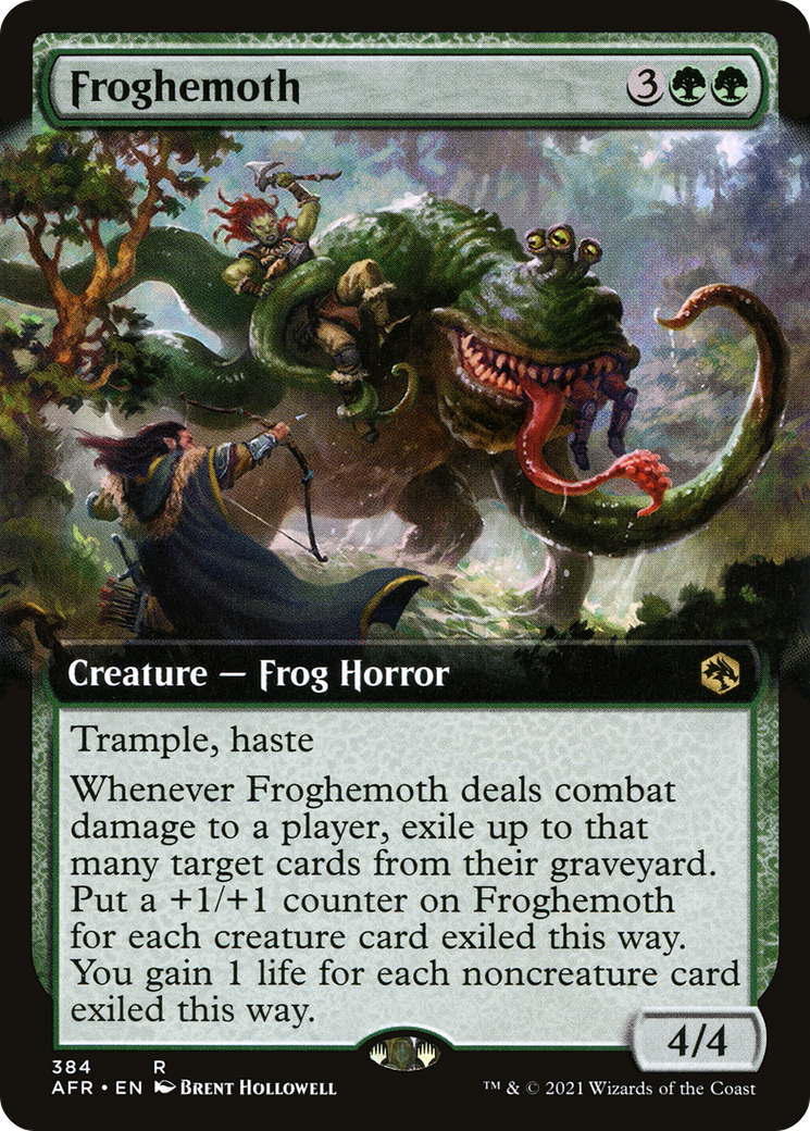 Image of Froghemoth (Extended Art) [Dungeons & Dragons: Adventures in the Forgotten Realms]