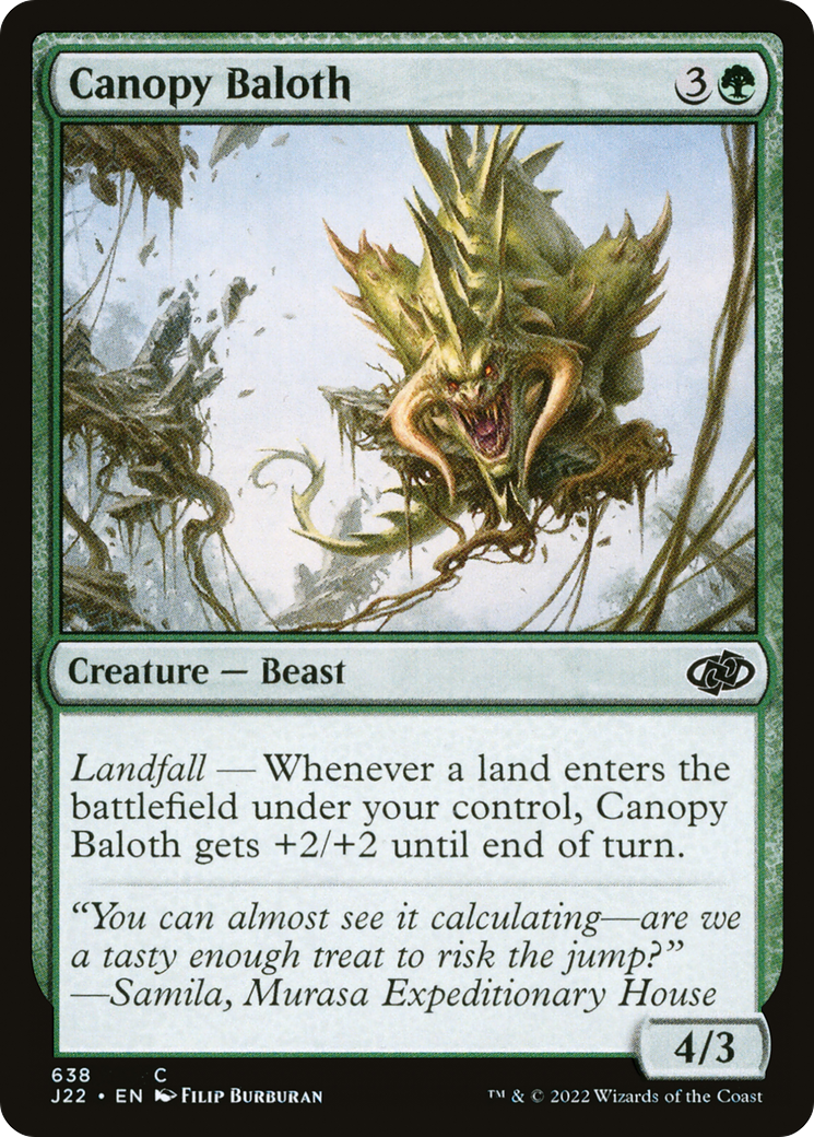 Image of Canopy Baloth [Jumpstart 2022]