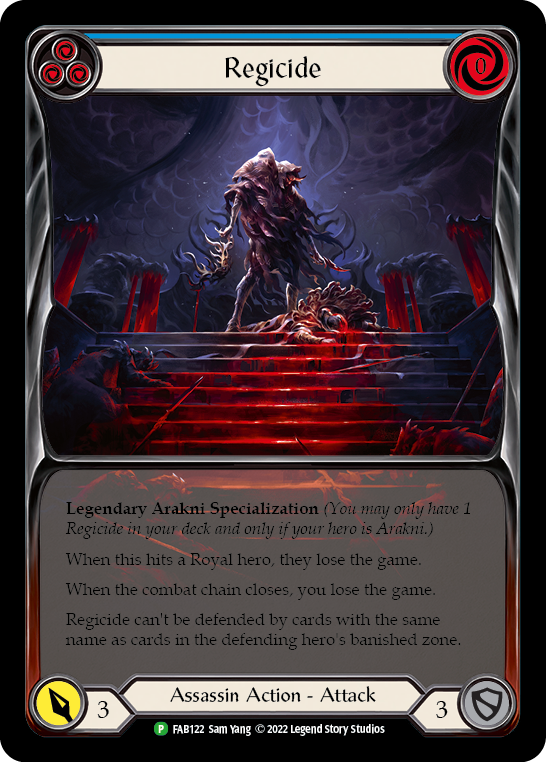 Image of Regicide [FAB122] (Promo)  Rainbow Foil