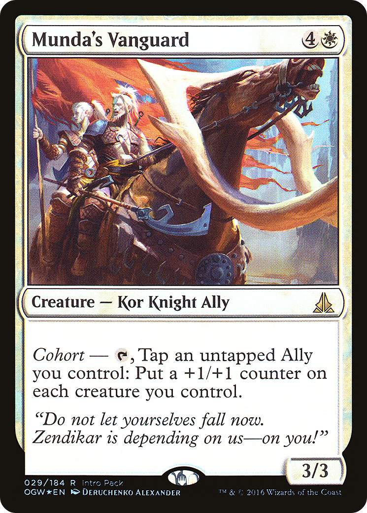 Image of Munda's Vanguard (Intro Pack) [Oath of the Gatewatch Promos]