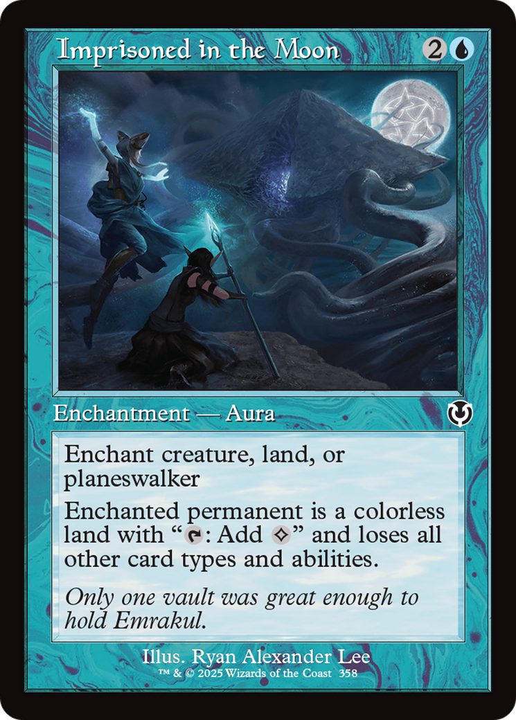 Image of Imprisoned in the Moon (Retro Frame) [Innistrad Remastered]