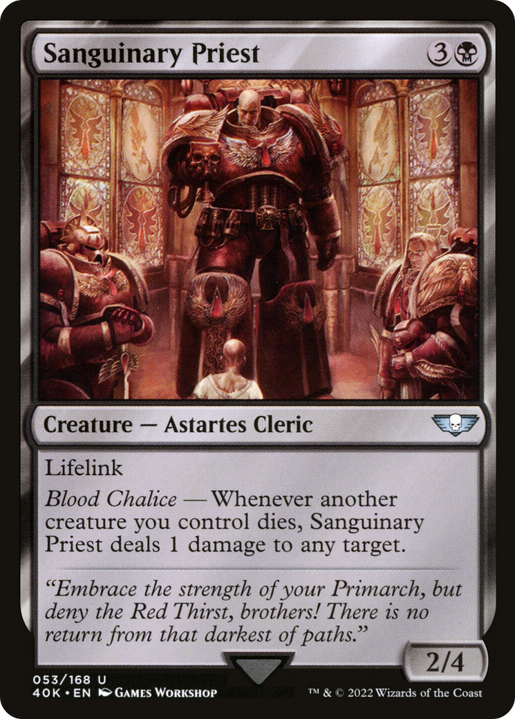 Image of Sanguinary Priest [Warhammer 40,000]