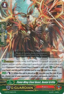 Image of Flame Wing Steel Beast, Denial Griffin (G-BT07/016EN) [Glorious Bravery of Radiant Sword]