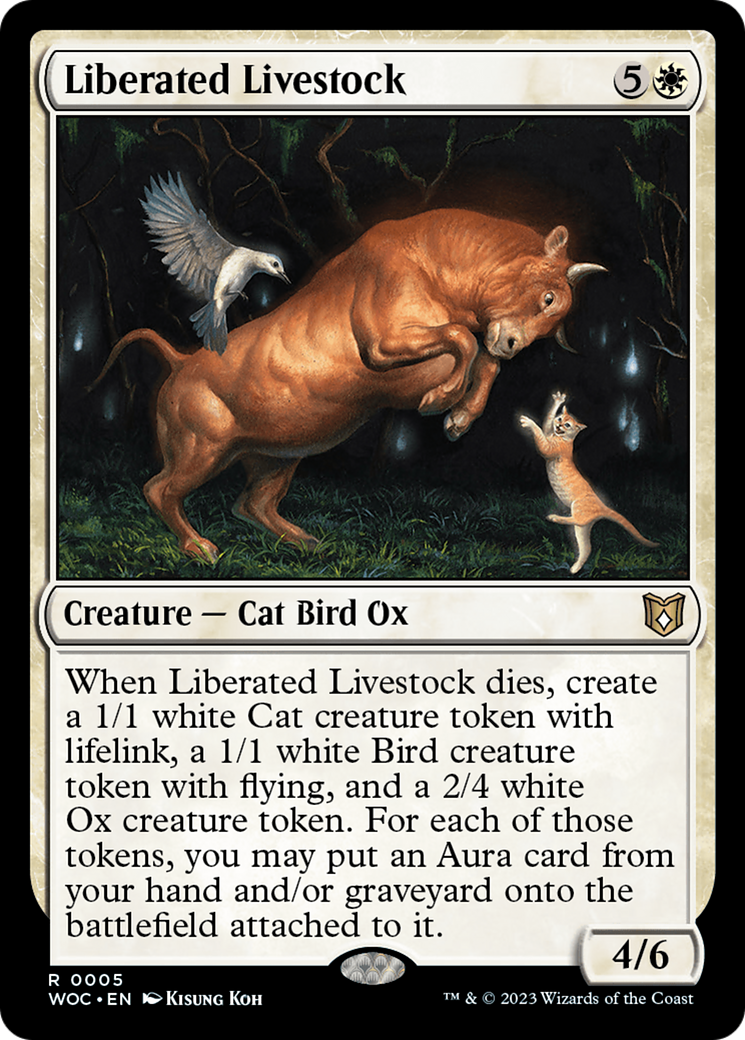 Image of Liberated Livestock [Wilds of Eldraine Commander]