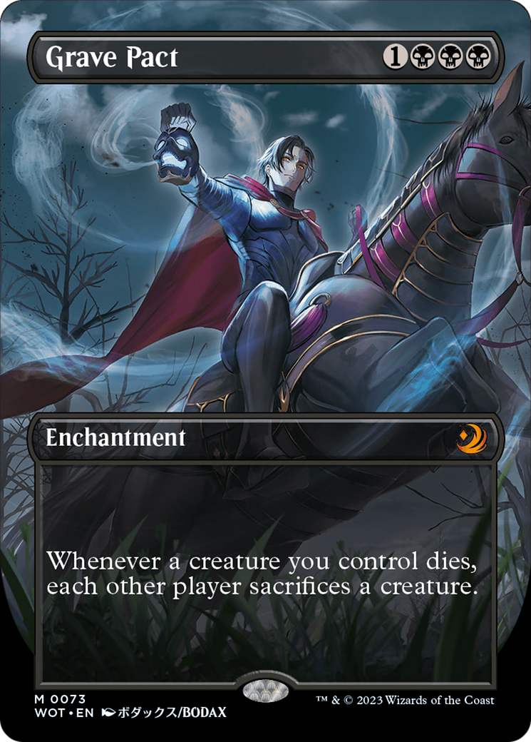 Image of Grave Pact (Anime Borderless) [Wilds of Eldraine: Enchanting Tales]