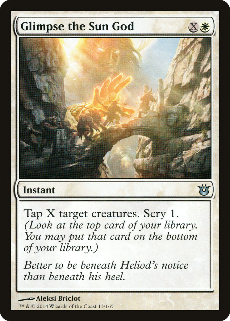 Image of Glimpse the Sun God [Born of the Gods]