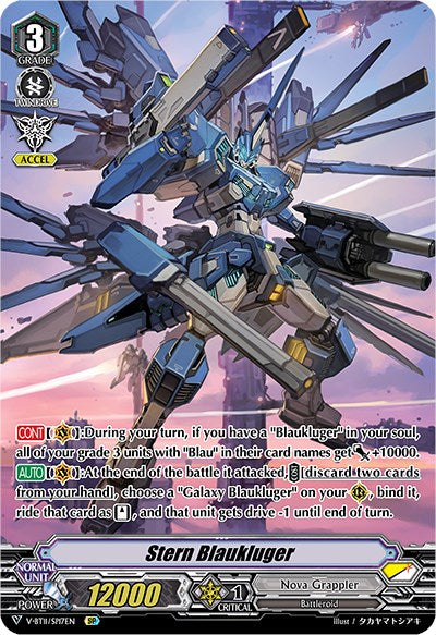 Image of Stern Blaukluger (V-BT11/SP17EN) [Storm of the Blue Cavalry]