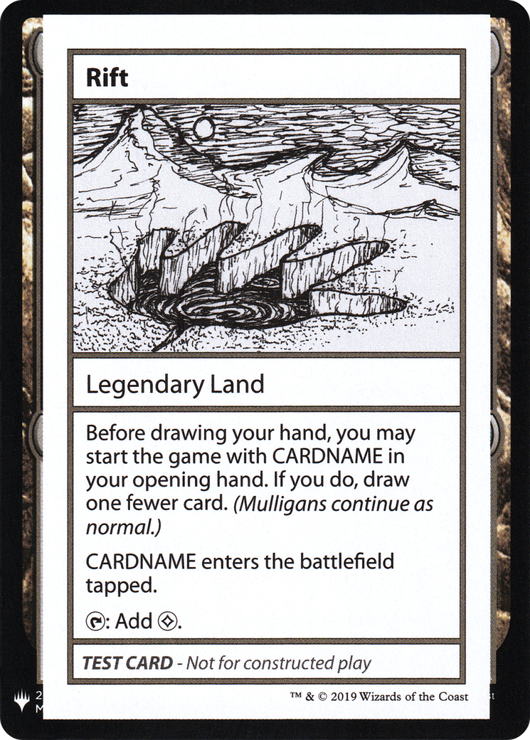 Image of Rift [Mystery Booster Playtest Cards]