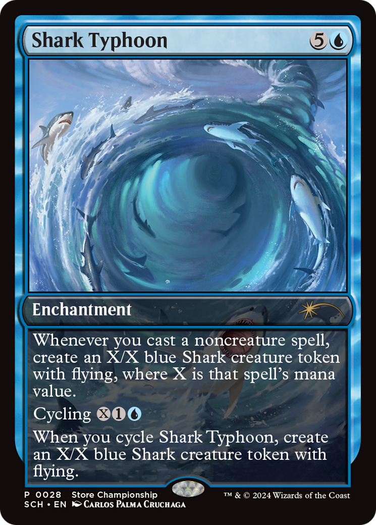 Image of Shark Typhoon (Store Championship) [Bloomburrow Promos]
