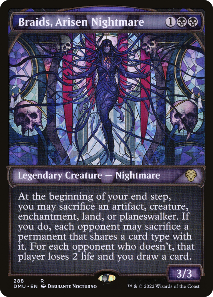 Image of Braids, Arisen Nightmare (Showcase) [Dominaria United]
