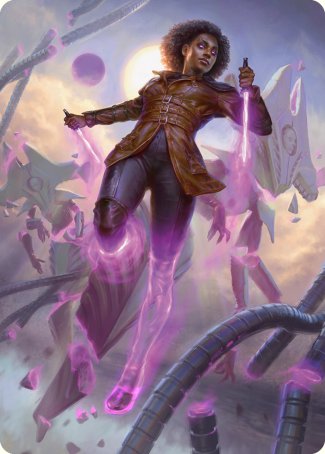Image of Kaya, Intangible Slayer Art Card [Phyrexia: All Will Be One Art Series]