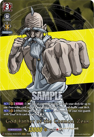 Image of God Father of the Cosmos, Zeus (D-TB02/RGR10EN) [Record of Ragnarok]