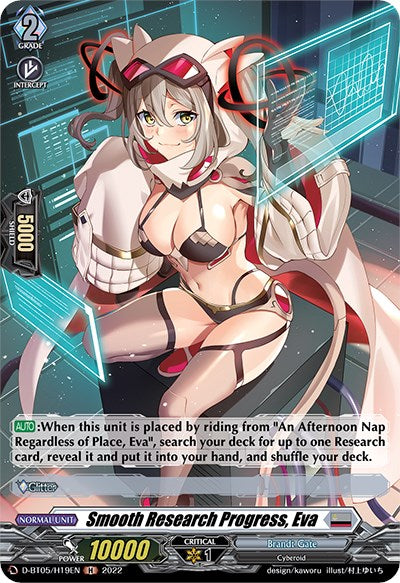 Image of Smooth Research Progress, Eva (D-BT05/H19EN) [Triumphant Return of the Brave Heroes]