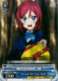 Image of Present for You, Maki (LL/W34-E089 C) [Love Live! Vol. 2]