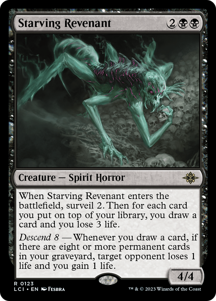 Image of Starving Revenant [The Lost Caverns of Ixalan]