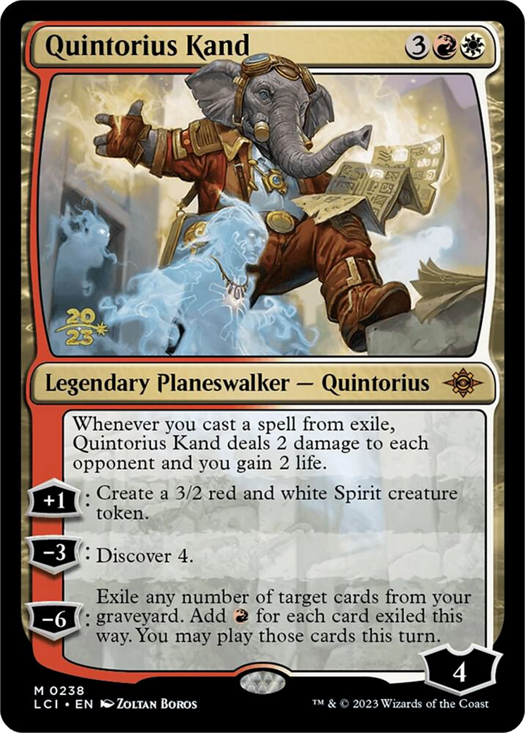 Image of Quintorius Kand [The Lost Caverns of Ixalan Prerelease Cards]