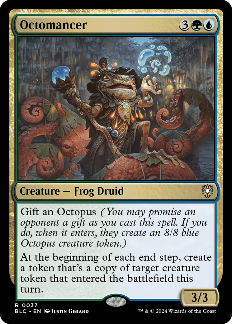 Image of Octomancer [Bloomburrow Commander]