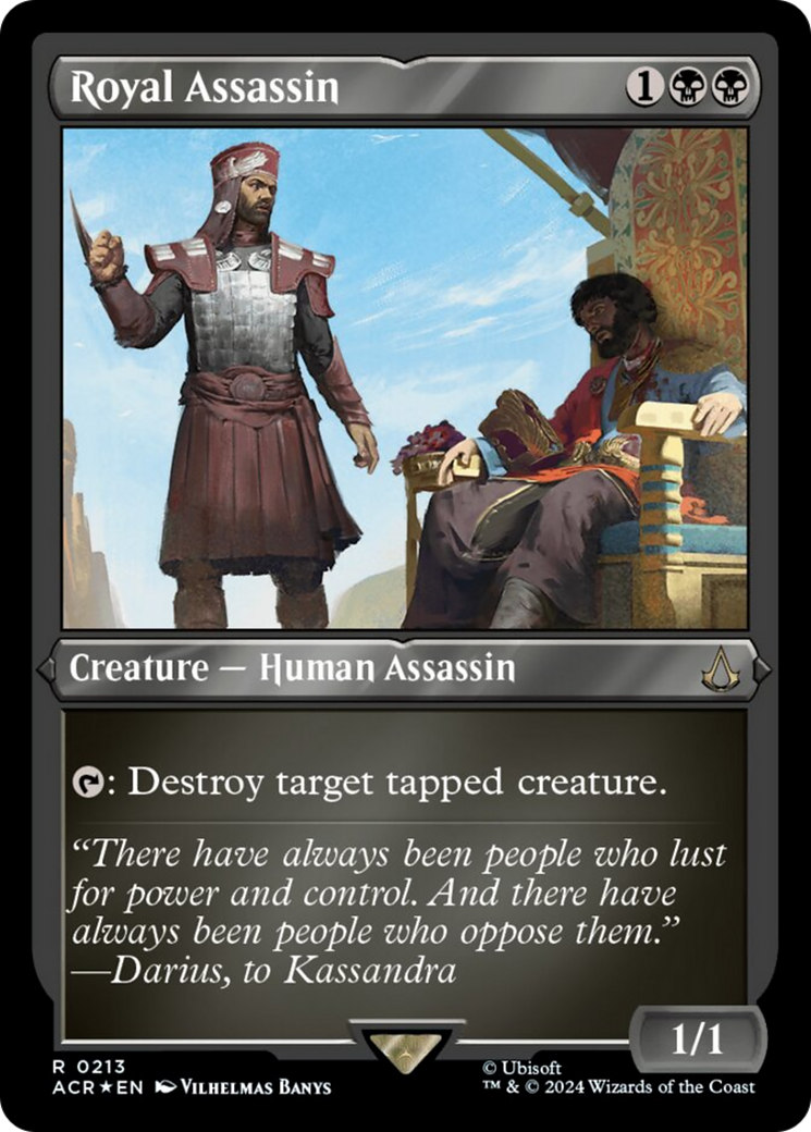 Image of Royal Assassin (Foil Etched) [Assassin's Creed]