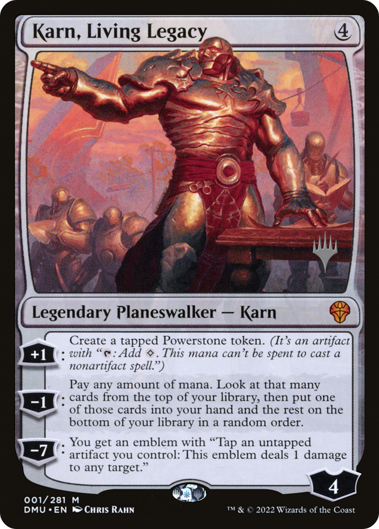 Image of Karn, Living Legacy (Promo Pack) [Dominaria United Promos]