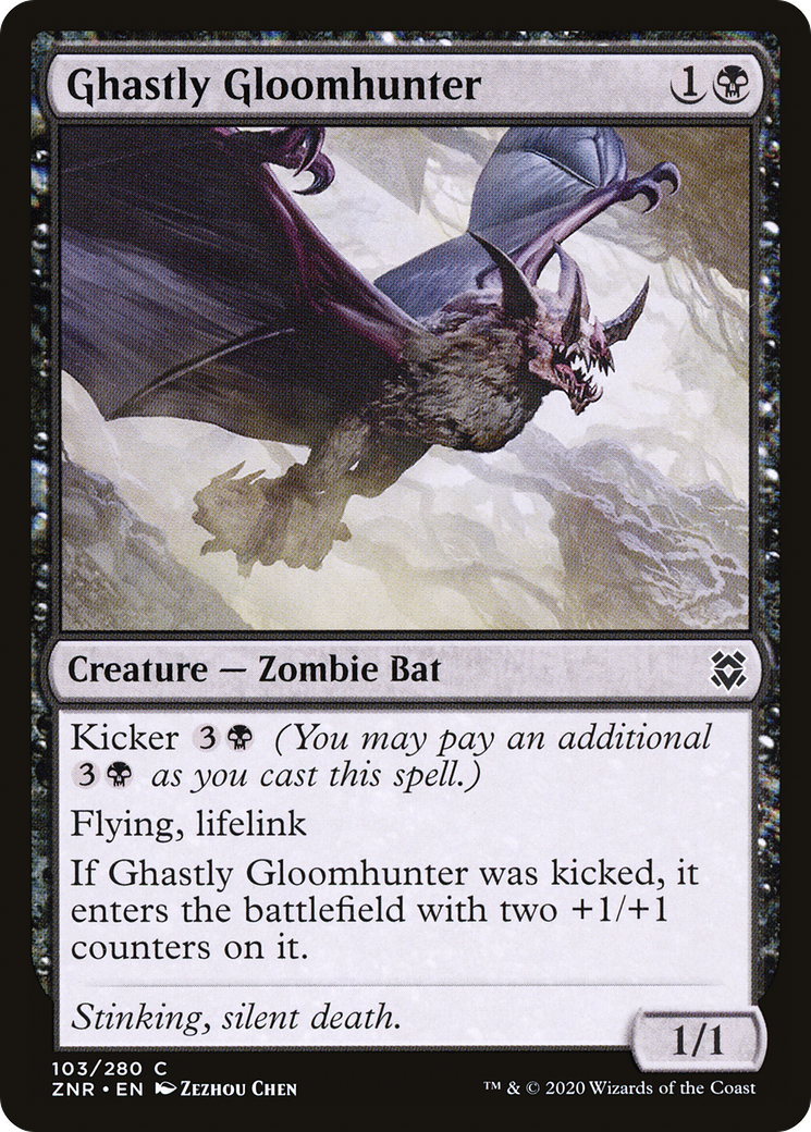 Image of Ghastly Gloomhunter [Zendikar Rising]