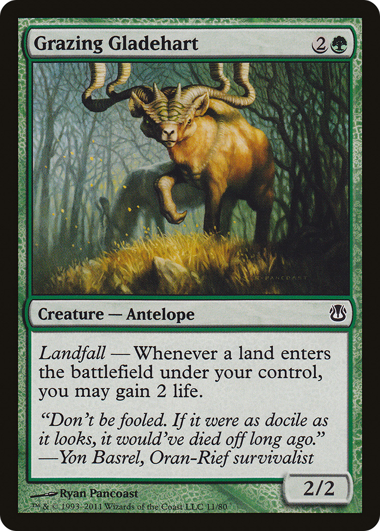 Image of Grazing Gladehart [Duel Decks: Ajani vs. Nicol Bolas]