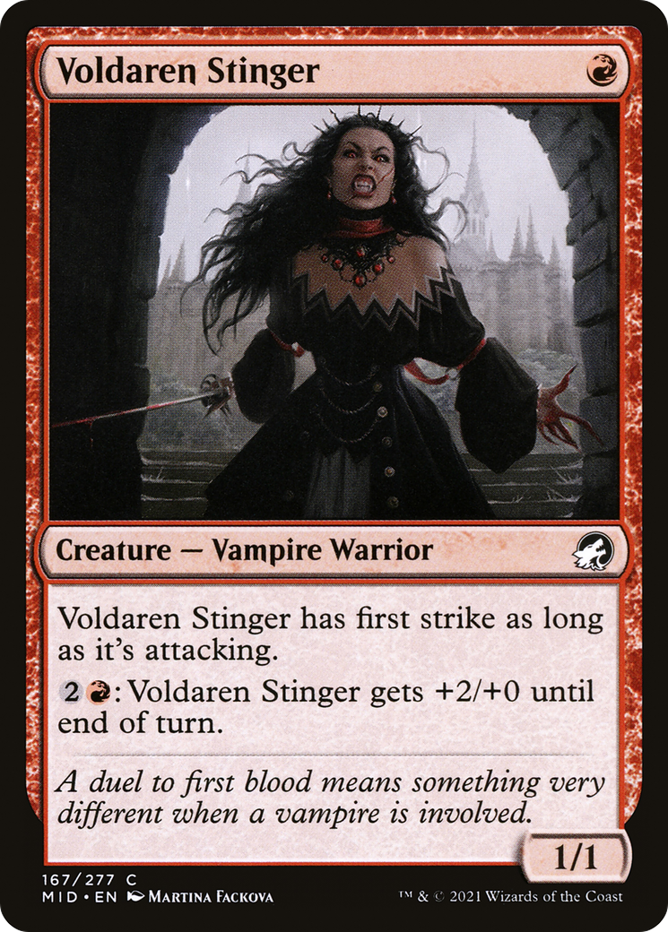 Image of Voldaren Stinger [Innistrad: Midnight Hunt]