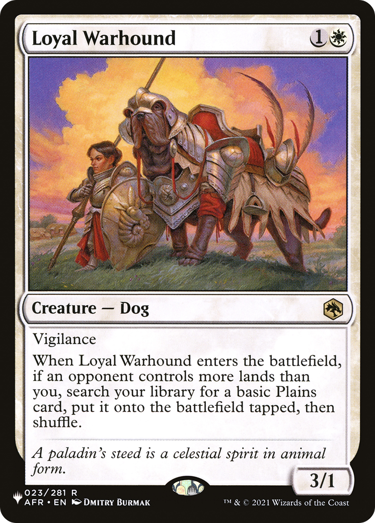 Image of Loyal Warhound [The List]