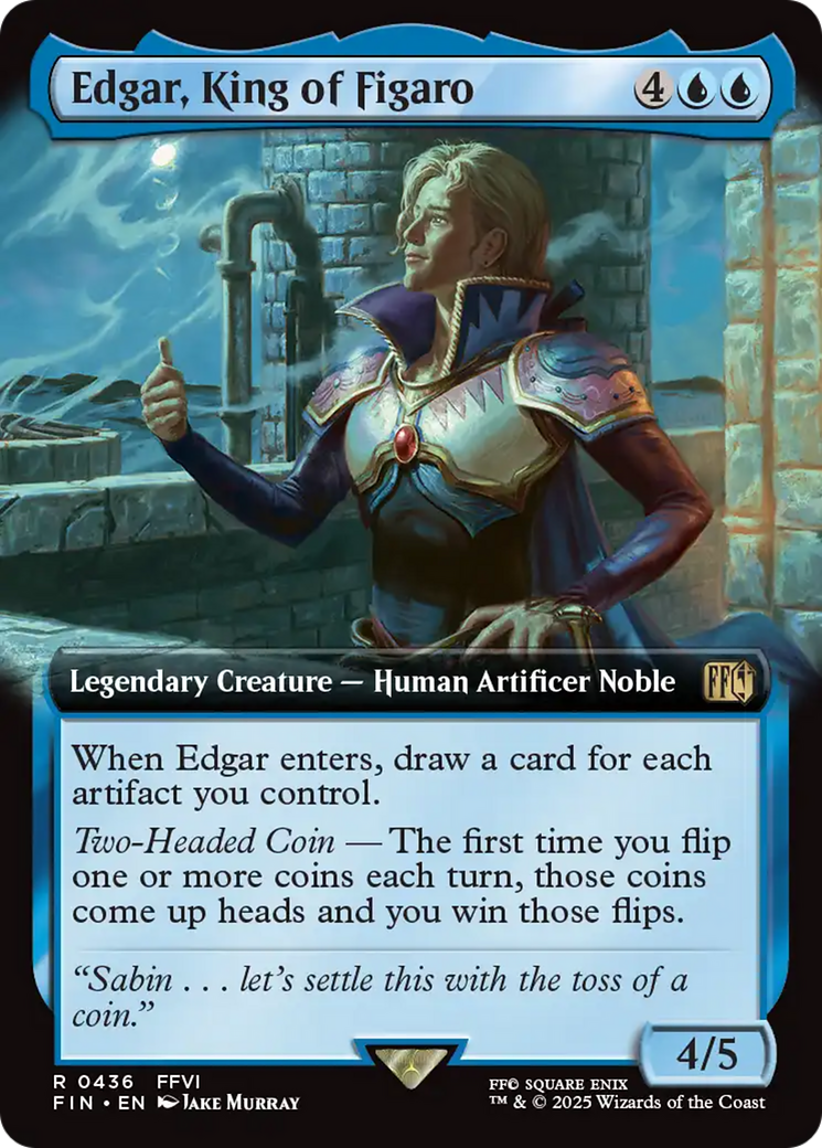 Image of Edgar, King of Figaro (Extended Art) [FINAL FANTASY]