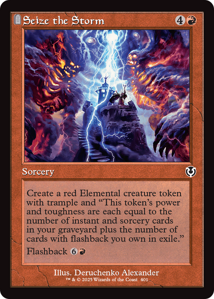 Image of Seize the Storm (Retro Frame) [Innistrad Remastered]