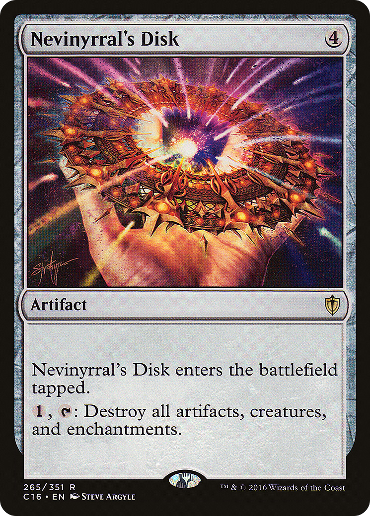 Image of Nevinyrral's Disk [Commander 2016]