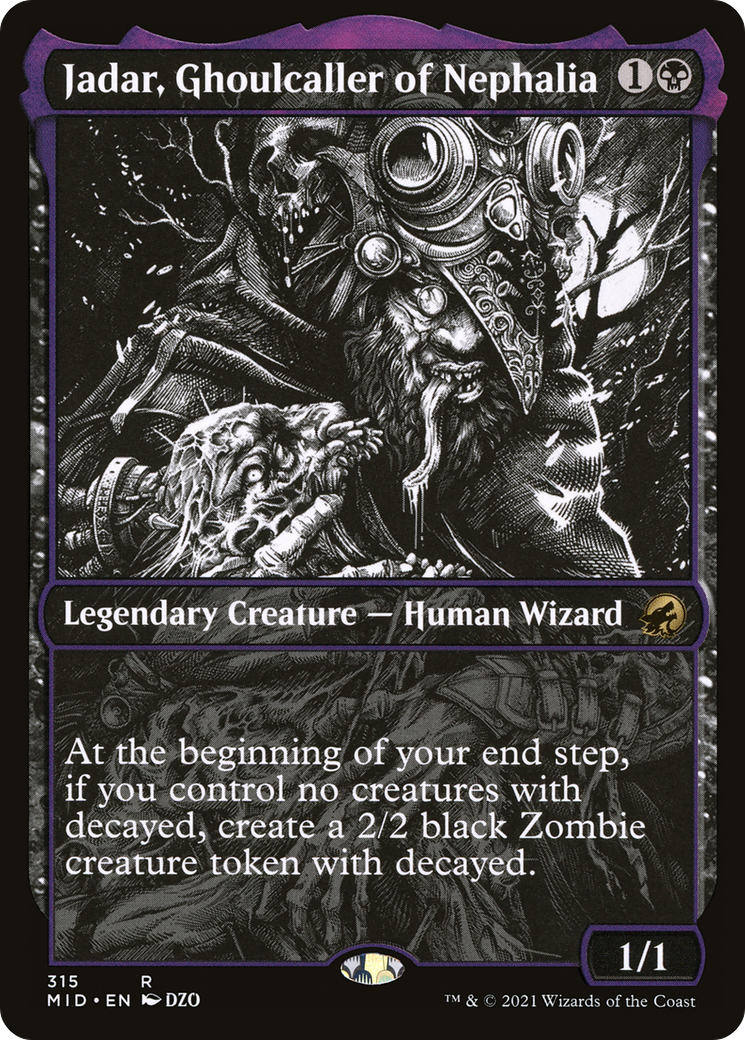 Image of Jadar, Ghoulcaller of Nephalia (Showcase Eternal Night) [Innistrad: Midnight Hunt]