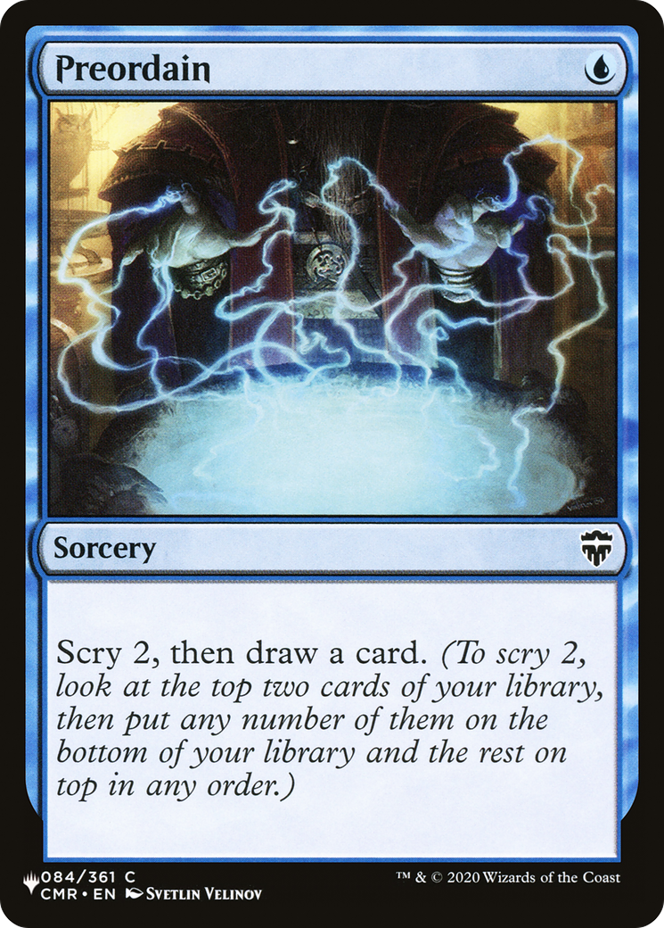 Image of Preordain [Secret Lair: Heads I Win, Tails You Lose]