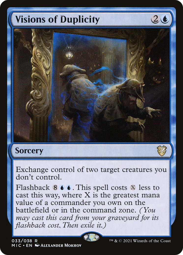 Image of Visions of Duplicity [Innistrad: Midnight Hunt Commander]