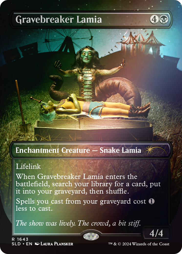 Image of Gravebreaker Lamia (Rainbow Foil) [Secret Lair Drop Series]