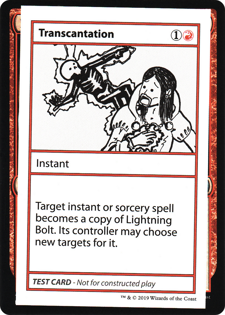 Image of Transcantation (2021 Edition) [Mystery Booster Playtest Cards]