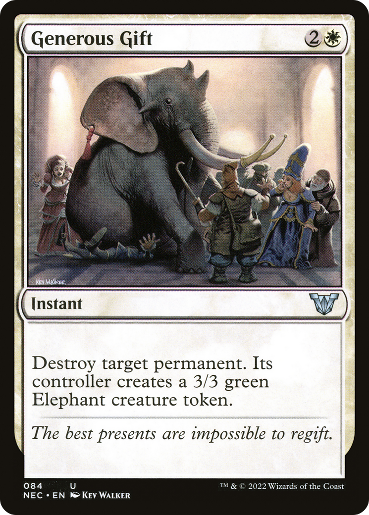 Image of Generous Gift [Kamigawa: Neon Dynasty Commander]