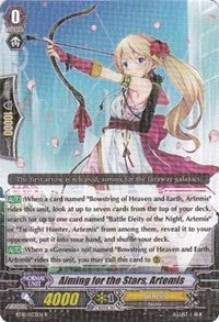 Image of Aiming for the Stars, Artemis (BT10/033EN) [Triumphant Return of the King of Knights]