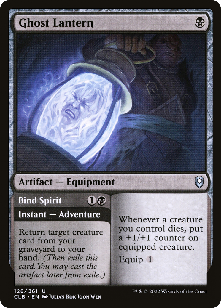 Image of Ghost Lantern // Bind Spirit [Commander Legends: Battle for Baldur's Gate]
