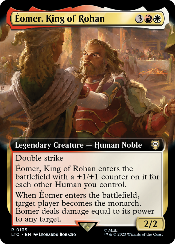 Image of Eomer, King of Rohan (Extended Art) [The Lord of the Rings: Tales of Middle-Earth Commander]