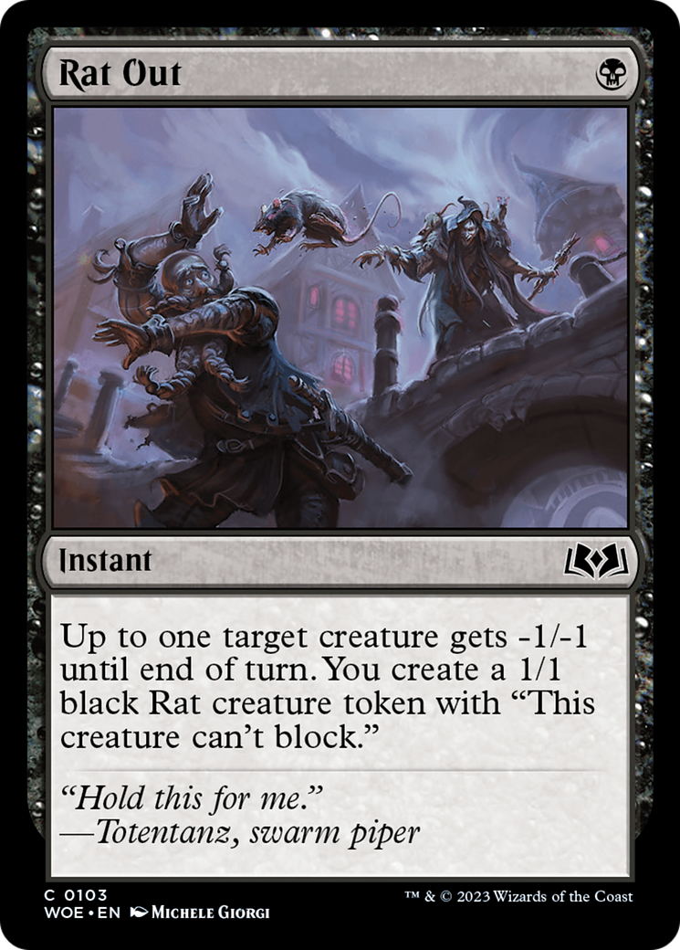 Image of Rat Out [Wilds of Eldraine]