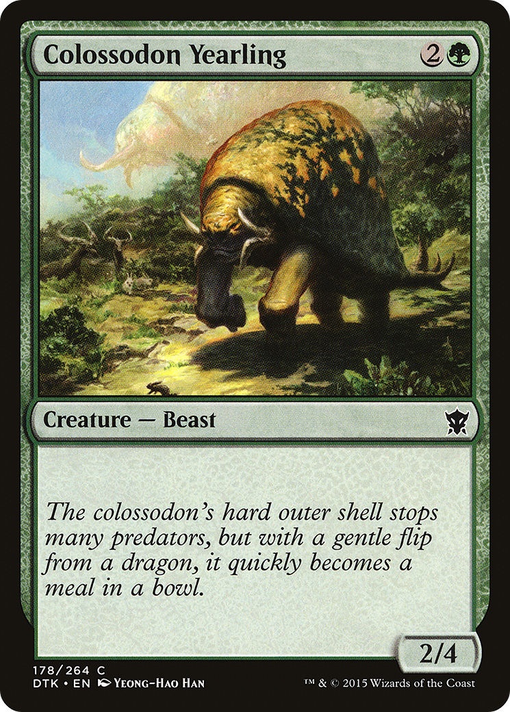 Image of Colossodon Yearling [Dragons of Tarkir]