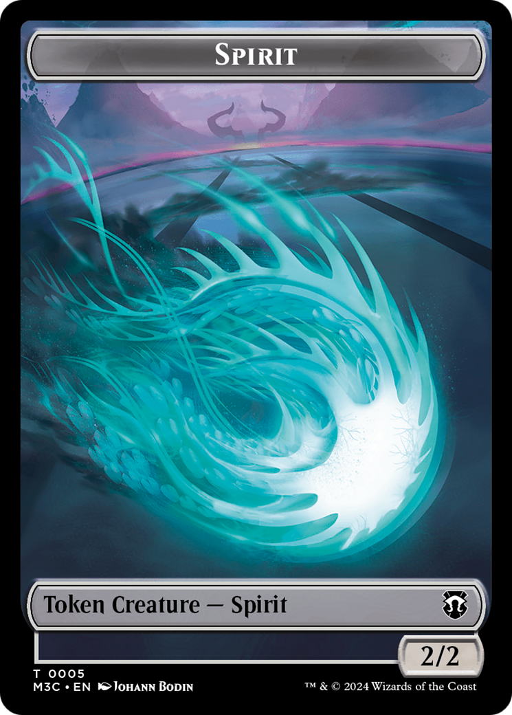Image of Eldrazi // Spirit Double-Sided Token [Modern Horizons 3 Commander Tokens]