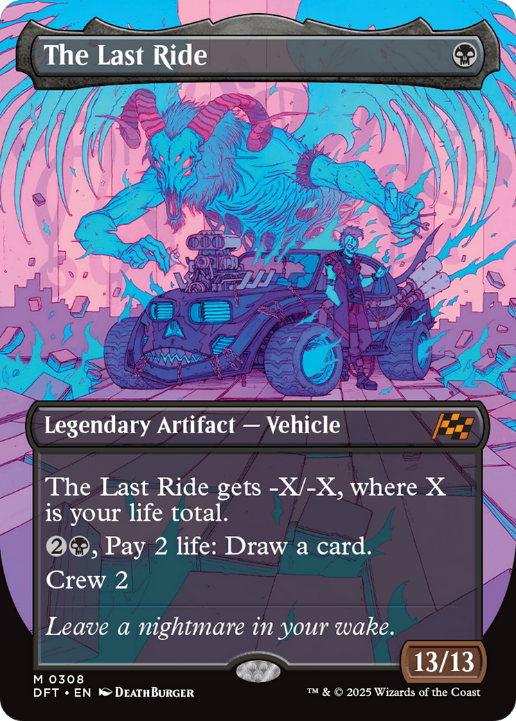Image of The Last Ride (Borderless) [Aetherdrift]