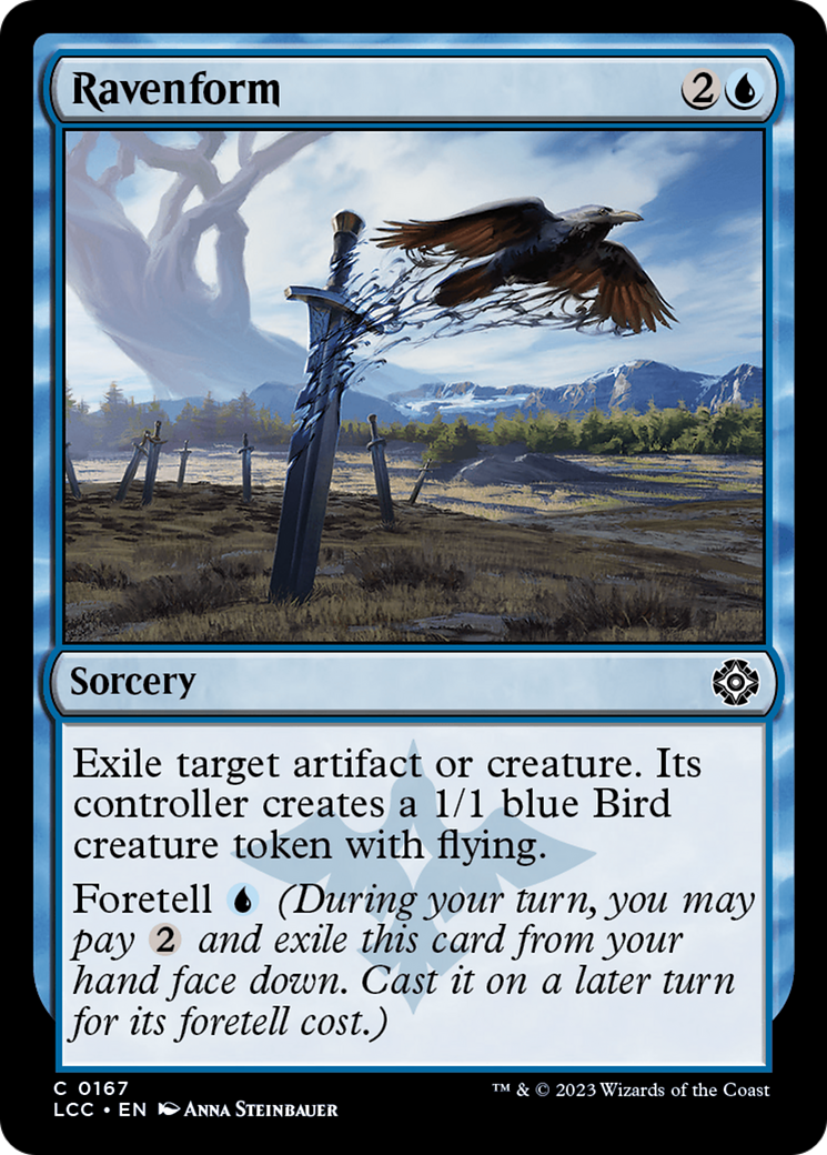 Image of Ravenform [The Lost Caverns of Ixalan Commander]