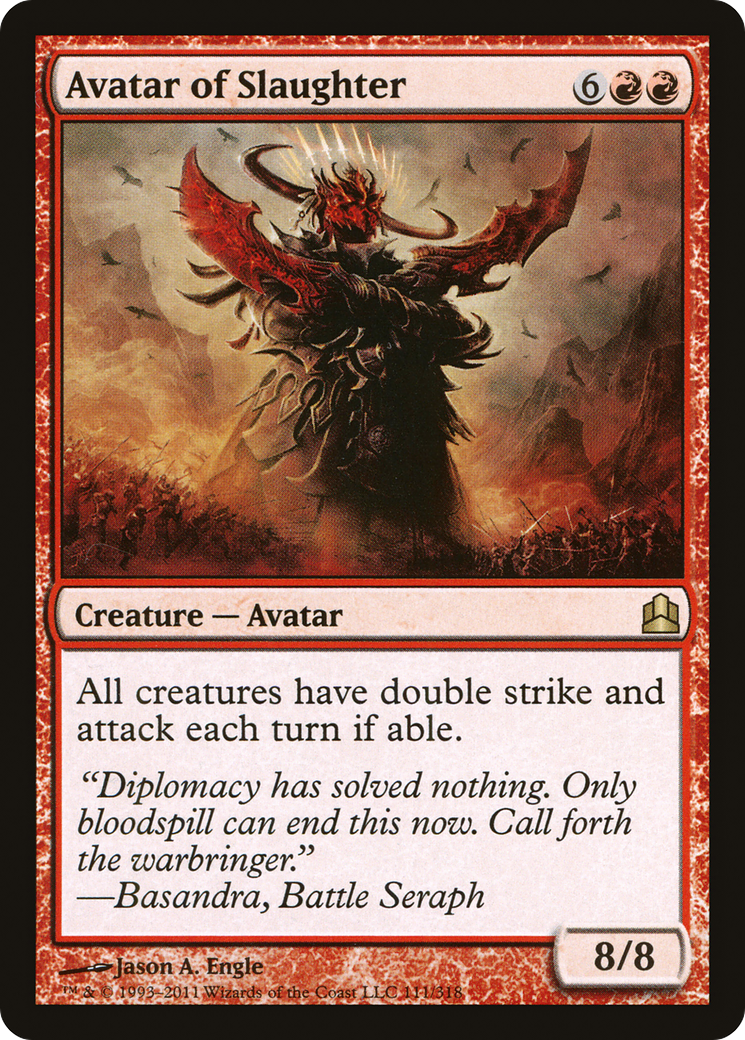 Image of Avatar of Slaughter [Commander 2011]