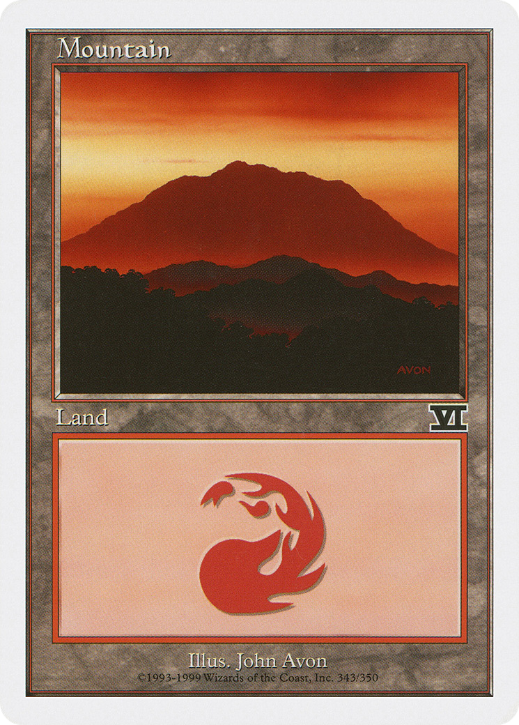 Image of Mountain (343) [Classic Sixth Edition]